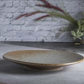 Large dinner plate 27cm, Rustic Grey Series