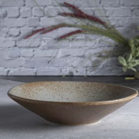 Pasta plate 26cm, Rustic Grey Series