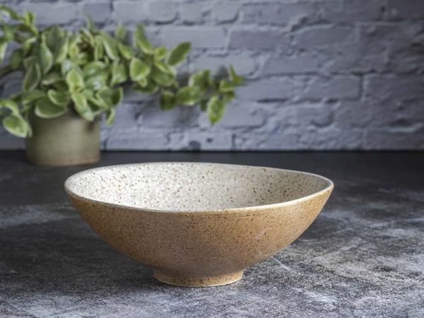 Bowl 20cm, Creme Matte Series