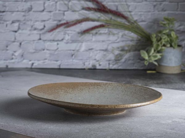 Large dinner plate 27cm, Rustic Grey Series