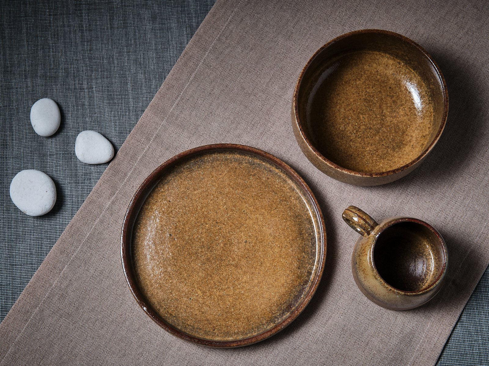 Elements breakfast set- brown - Image 5