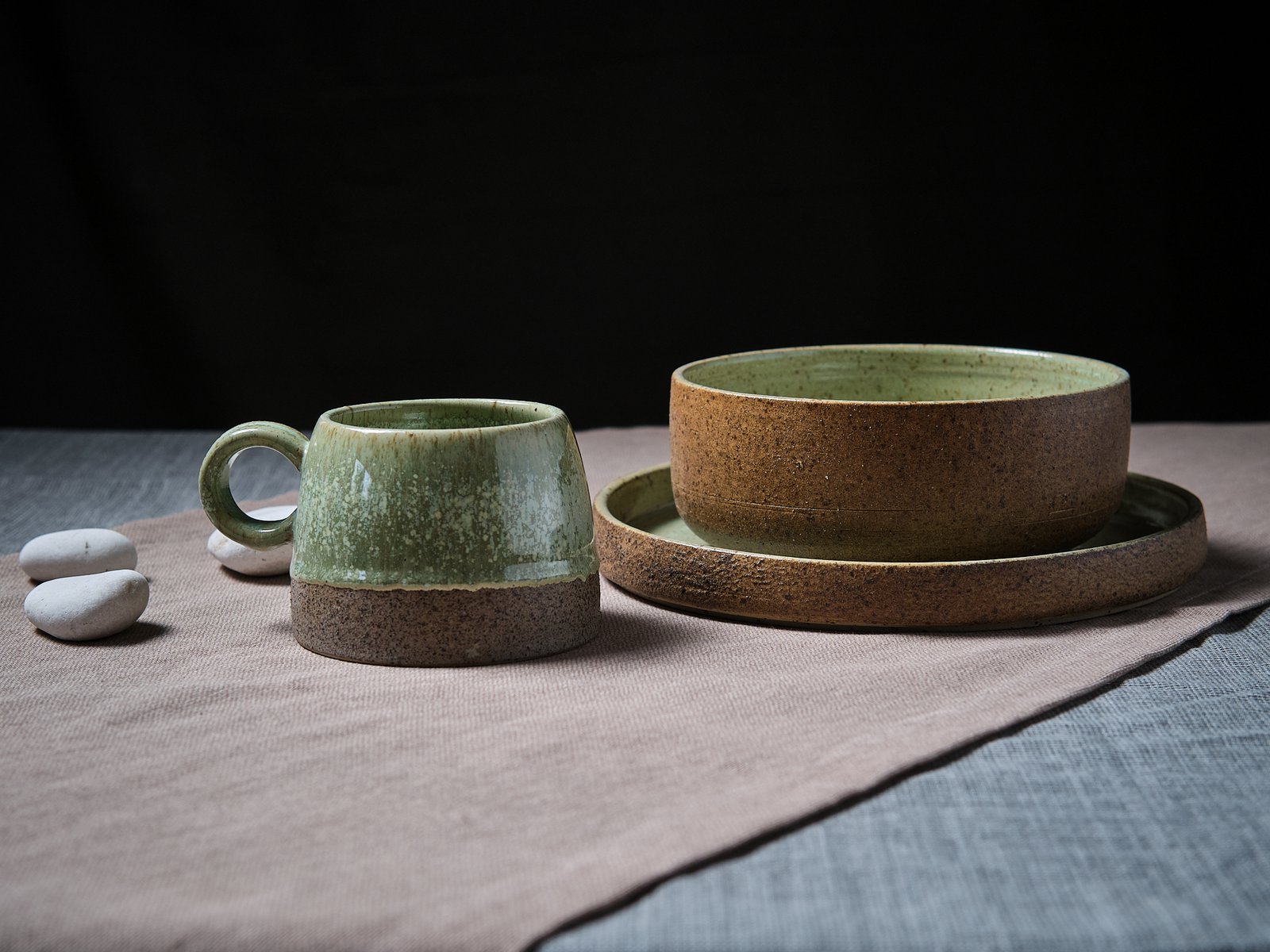 Elements breakfast set- green - Image 5