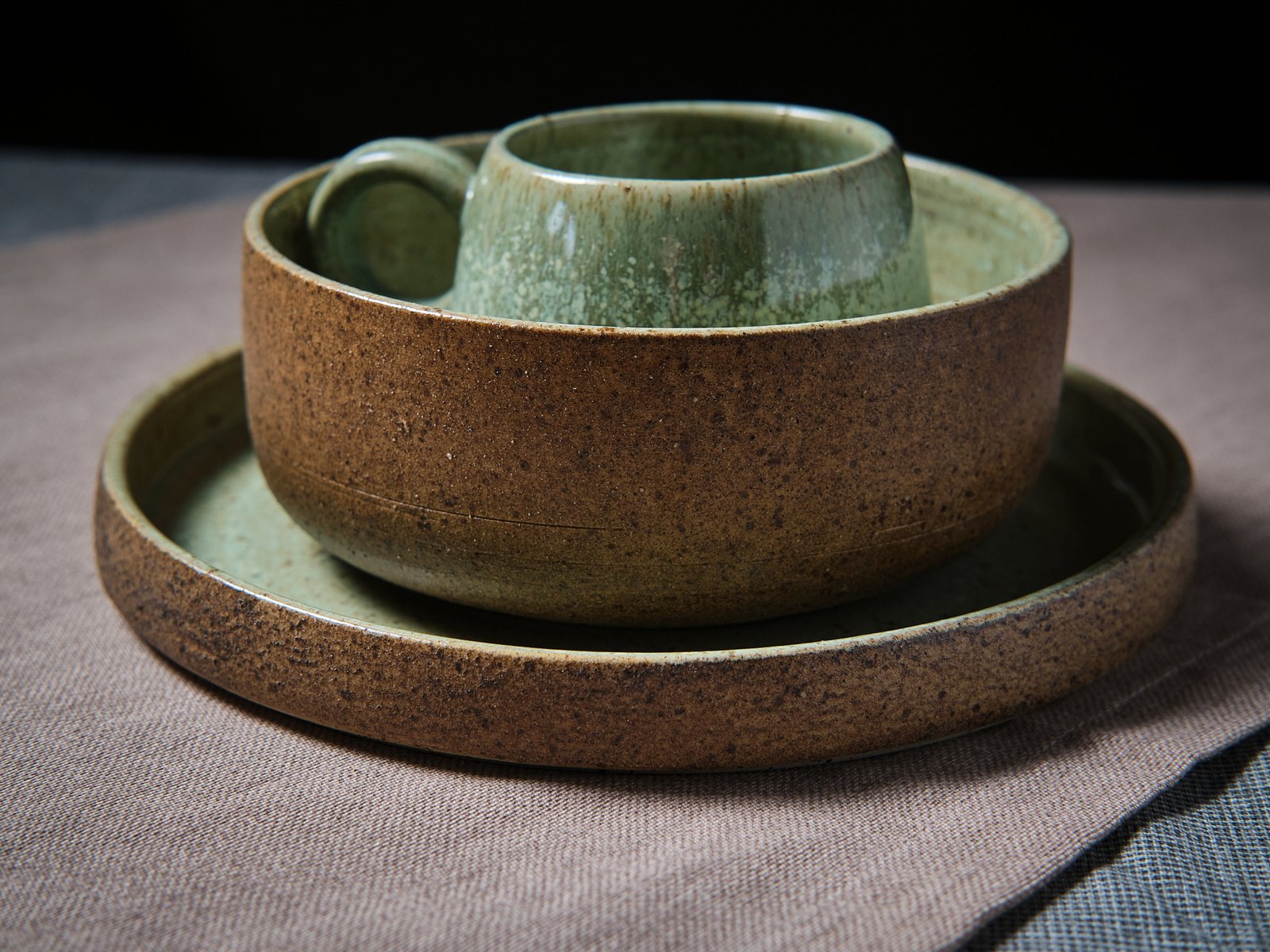 Elements breakfast set- green - Image 2