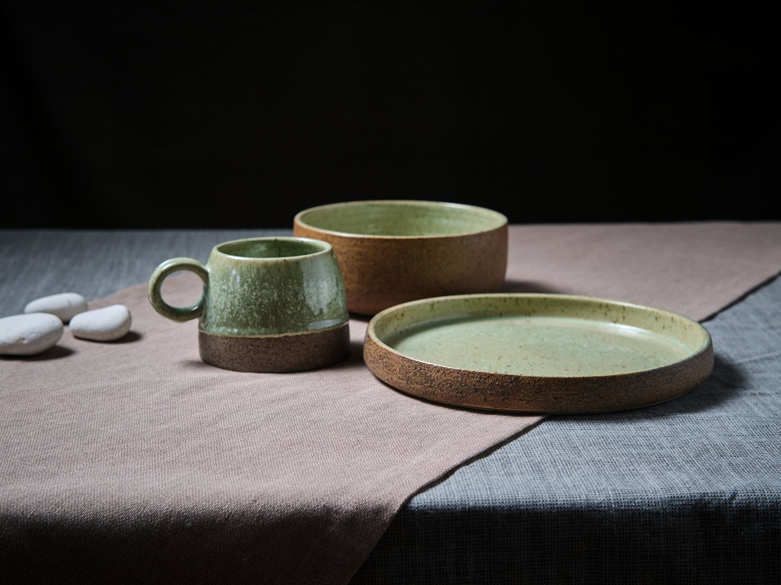 Elements breakfast set- green - Image 3