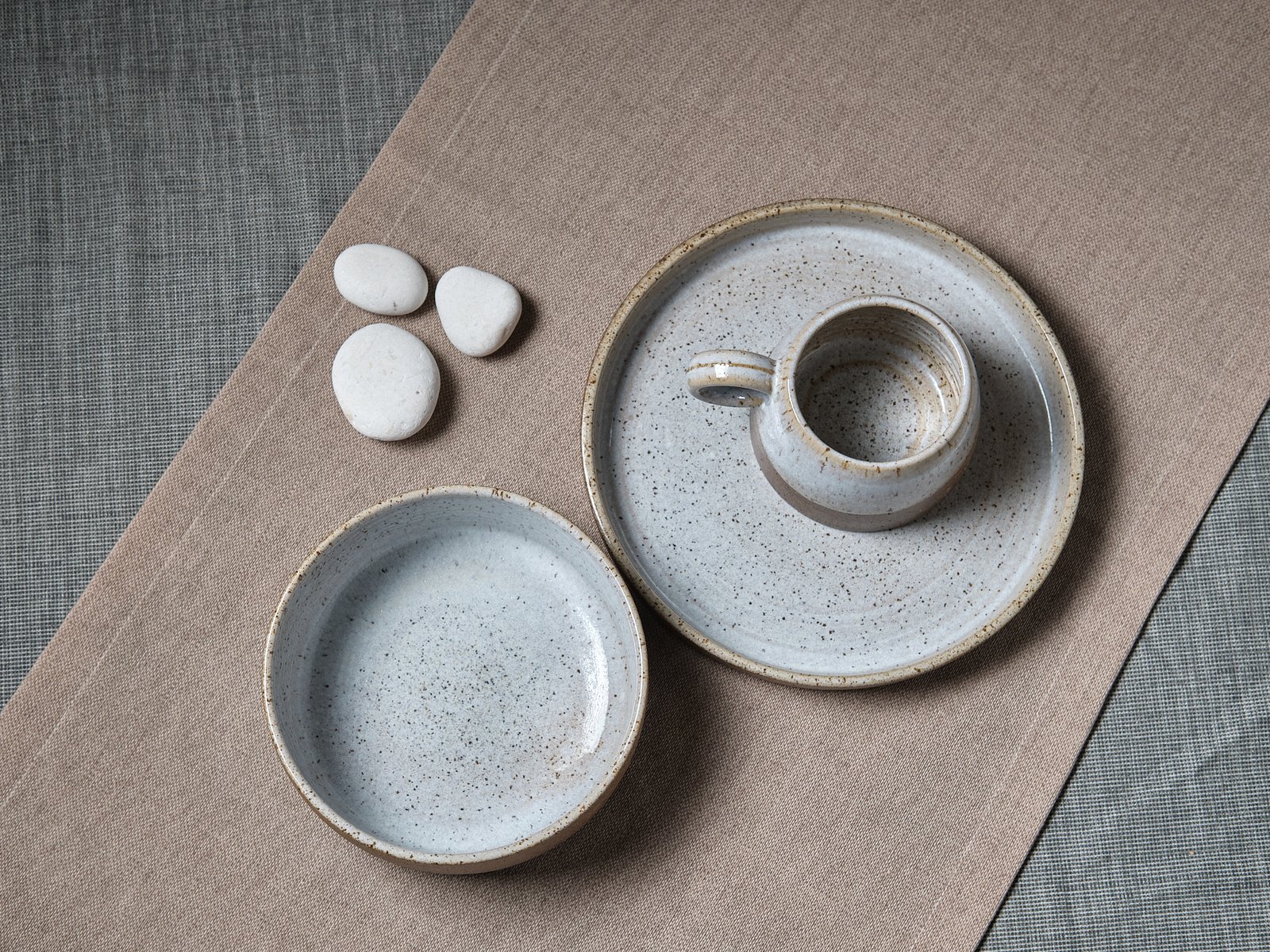 Elements breakfast set- white - Image 2