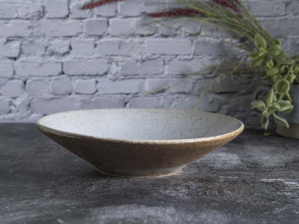 Pasta plate 26cm, White Rustic Series