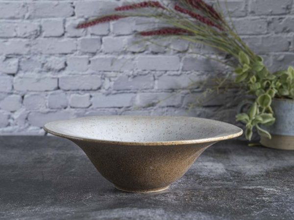 Pasta plate 24cm, White Rustic Series