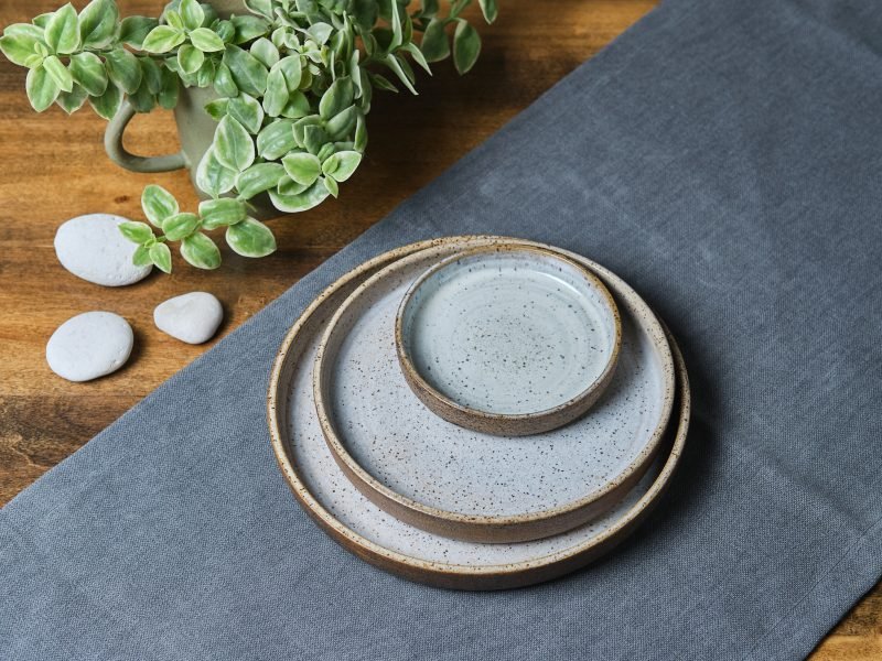Elements Side Plate 14cm- Rustic White - Image 4
