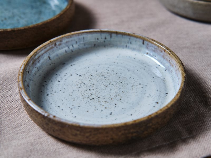 Elements Side Plate 14cm- Rustic White