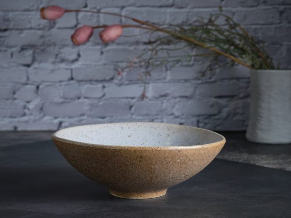 Bowl 20cm, White Rustic Series