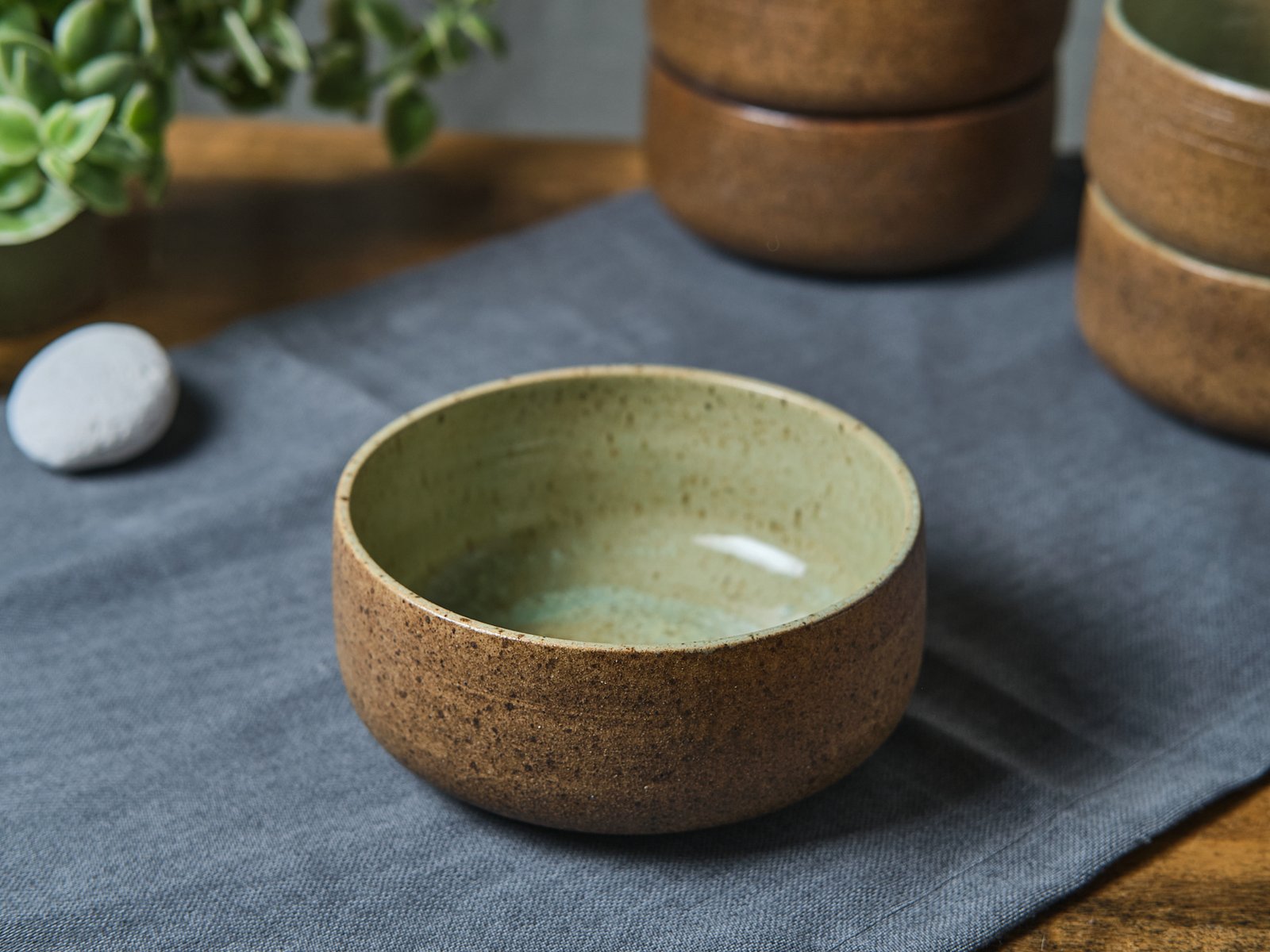 Elements Bowl- Rustic Green