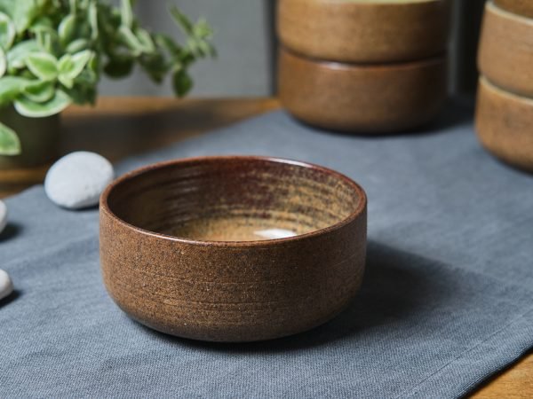 Elements Bowl- Rustic Brown