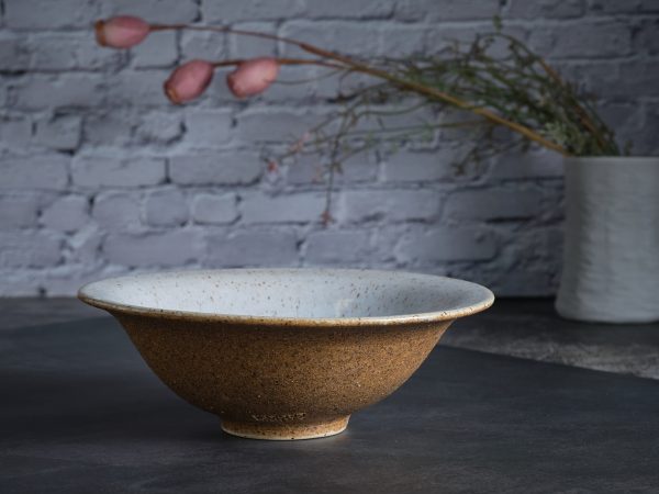 Bowl 22cm, White Rustic Series